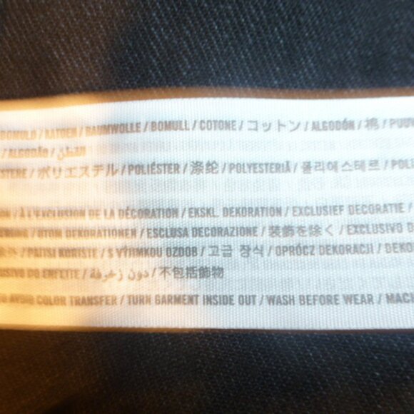 Hollister Men's Black Camo Hooded Denim Jacket - XL - Picture 10 of 12